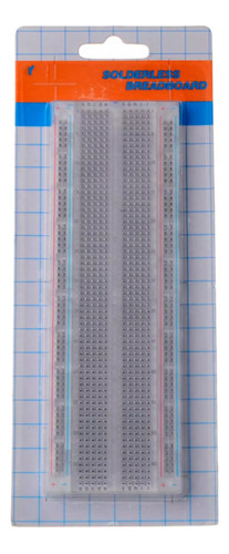 10 Protoboard 830pts Transparente 