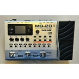 Nux Mg-20 Pedalera Multi Efecto Para Guitarra