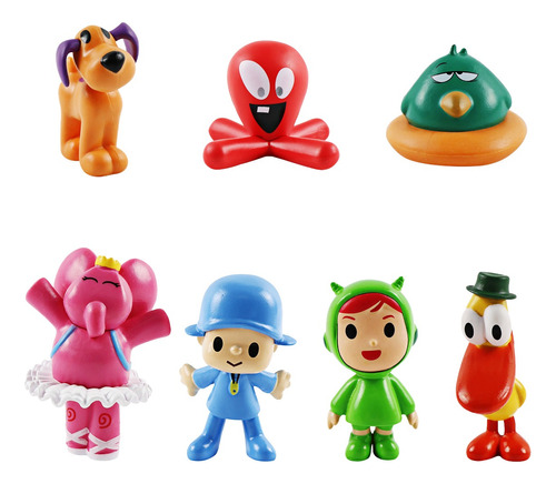 Figuras De Acción Mini Juguetes Colección Niños Regalo 7pcs