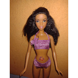 Barbie Afro Cristie Doll Beach Fun Año 2005