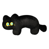 Lindo Gato Negro Almohada Dormitorio 40cm/0.21kg