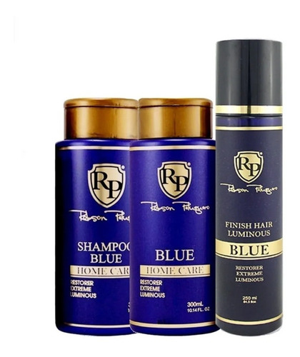 Robson Peluquero Kit Matizador Blue + Finish Hair