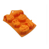 Molde Silicon Calavera Murciélago Fantasma Halloween Cala