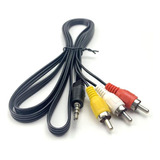 Cables De Audio, 3,5 Mm A 3 Rca,1,5 M,5pcs