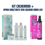 Kit Capilar Cacheamos Bio Instinto + Spray Umectante Cachos