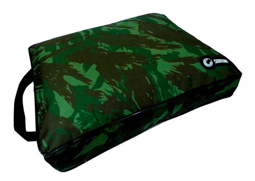 Almofada Flutuante Camuflada 50x40x15cm Com Alça