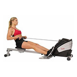 Sunny Health & Fitness Dual Function Magnetic Rowing Ma