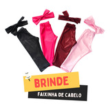 Calça Bebê Legging Couro Eco Infantil Promoção - C/ Brinde