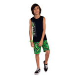 Conjunto Kyly Infant Juvenil Masculino Regata Verão 10 A 16