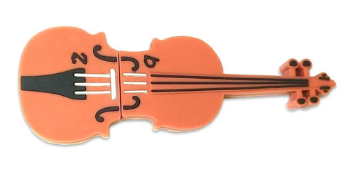 Harpa Cristã Pendrive 640 Hinos Violino Marrom 16gb