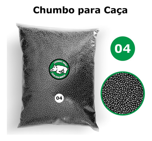 Chumbos Javali Granulado * 4 Kg * Escolher Tamanho*promoção*