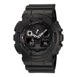 Relógio Masculino Casio G-shock Ga-100-1a1dr Nota Fiscal Cor Da Correia Preto Cor Do Bisel Preto Cor Do Fundo Preto