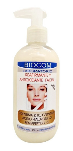 Emulsión Reafirmante Y Antioxidante Facial 250 Gr Biocom