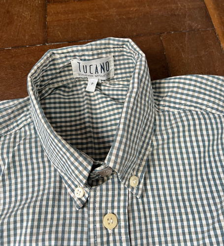 Camisa Vintage Xadrez P (brechó)