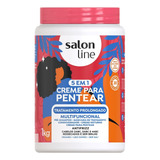 Creme Para Pentear Salon Live Tratamento Prolongado 5 Em 1 Multifuncional - 1kg