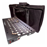Pedalboard 52x30cm+elétrica Comp+jack Inout+bag Semi Case