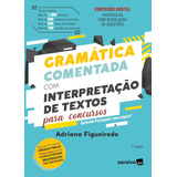 Gramática Coment Com Interpretação De Textos Para Concursos