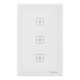 Triple Apagador/interruptor Wi-fi De Pared Con Botones Touch