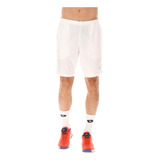 Short De Tenis Hombre Lotto - Squadra Iii Blanco