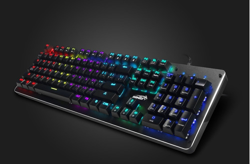 Teclado  Mecánico Sentey Gs530 Led Rgb Efecto Arco Iris