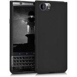 Funda Para Blackberry Keyone (key1) Slim Flexible Negra Mate