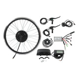 Kit De Conversión De Bicicleta Eléctrica De 36 V, 48 V, 250