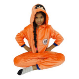 Pijama Térmica Kigurumi De Son Goku Para Niños