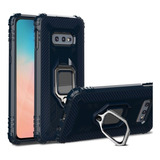 Funda Para Samsung Galaxy S10e Carbon Ring + Mica 