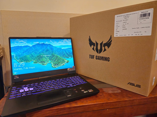 Laptop Asus Tuf Gaming A15 Fa50 Amd R5 Rtx2060 16g 512g Ssd