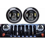 Par Faros Led Jeep 7 Pulgadas Wrangler Sahara Rubicon