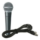 Microfono Vocal Dinamico Cardioide Shure Sm58 Lc Microfono
