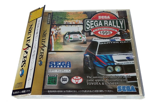 Sega Rally Championship Sega Saturn Original Japonês Com Obi