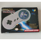 Controle De Vídeo Game Master Super Nes Na Caixa 