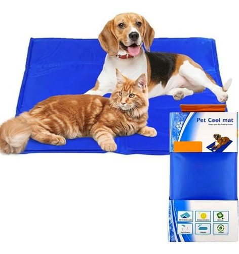 Tapete Gelado Tamanho M, 50cmx60cm Chalesco P/ Cães Gato