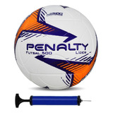 Bola Penalty Futsal Lider + Bomba De Ar