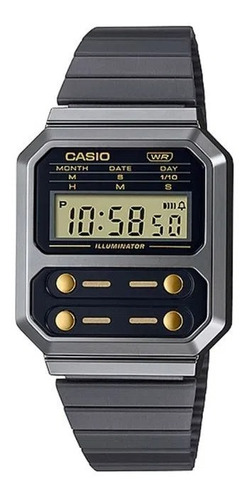 Reloj Casio Vintage A-100wegg-1a2 Agente Oficial Watchcenter