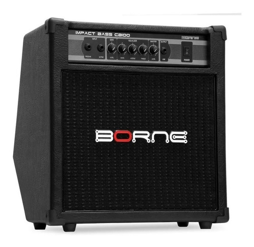 Amplificador Borne 10''impactbass Cb100 Contrabaixo 70w Nf-e