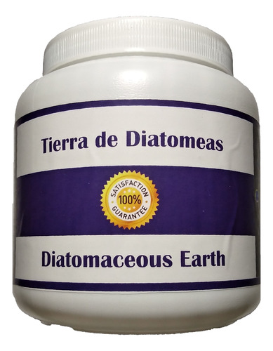 Tierra De Diatomeas Grado Alimenticio Tg, Bote De 400 Gr.