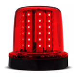 Giroflex 54 Leds 12/24v Giroled Luz Emergencia Vermelho