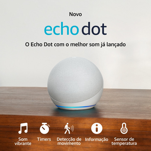 Altavoz Echo Dot 5ª Generación 1.73 Blanco Amazon Color Glacier Blanco