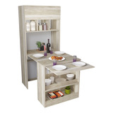 Modulo Despensero Mesa Para Cocina Escritorio Plegable Hel