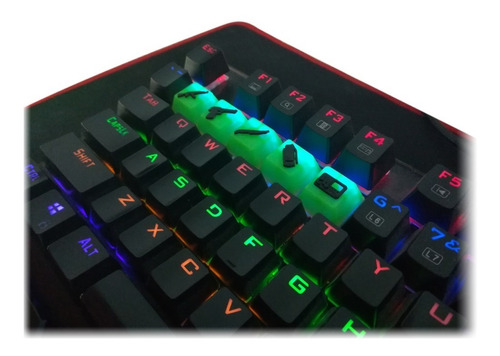 Teclas Teclado Gamer Pc Keycaps Cs Go Combo X5 Unidades