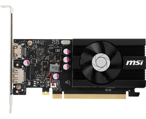 Tarjeta De Video Nvidia Geforce Msi Gt 1030 4gb D4 Lp Oc