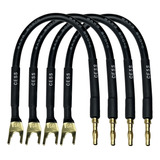 (027) 6 Pulgadas Hifi Cable De Altavoz Jumpers Alambre/monta