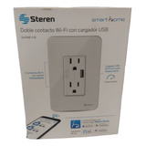 Toma Corriente 3 Patas Entrada Usb 2 Conectores Wifi Indepen