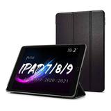 Capa P/ iPad 9 G _ Smart Folio Slim Caneta Touch Melhor Case