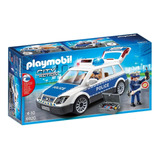 Coche Policia Playmobil Con Luces Y Sonido - 6920