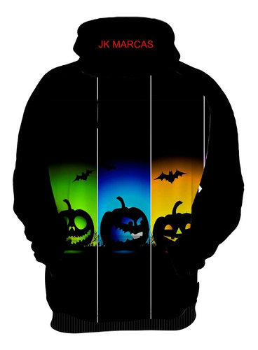 Blusa Frio Moletom Casaco Halloween Terror Festa Luxo Top 05