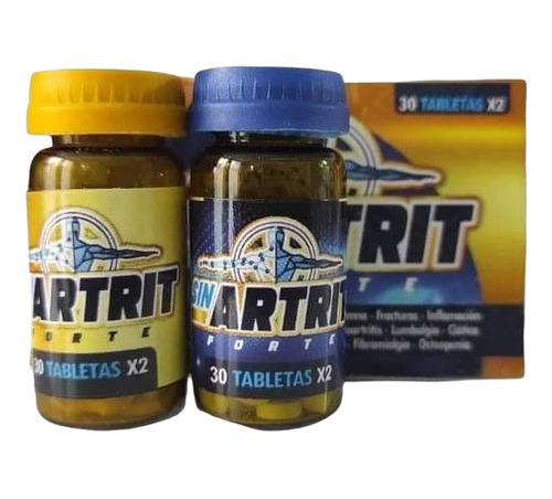 Reumatismo,artritis,artrosis Caja X 60 Pastillas 