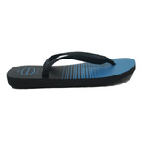 Ojota Havaianas Top Basic Negro/azul Nautico Hombre Deporfan